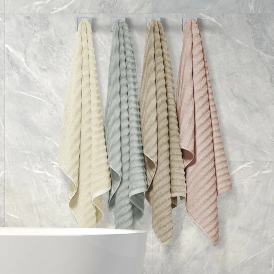 Discount π Five Queens Court Crete 2 Piece Turkish Towel Set Cloud π 4 Discount π Five Queens Court Crete 2 Piece Turkish Towel Set Cloud π - Image 4