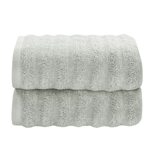 Discount π Five Queens Court Crete 2 Piece Turkish Towel Set Cloud π 5 Discount π Five Queens Court Crete 2 Piece Turkish Towel Set Cloud π - Image 5
