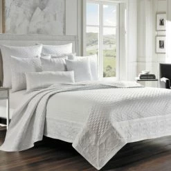 Buy π Five Queens Court Lincoln Coverlet Quilt Pearl β€οΈ
