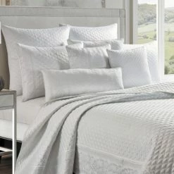 Alternative view of Buy 😀 Five Queens Court Lincoln Coverlet Quilt Pearl ❤️