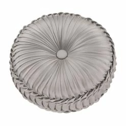Flash Sale 𧨠Five Queens Court Rachel Tufted Round Decorative Throw Pillow π