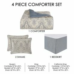 Alternative view of Deals 🧨 Five Queens Court Angelo Comforter Set 🔥