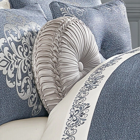 Flash Sale 𧨠Five Queens Court Rachel Tufted Round Decorative Throw Pillow π 3 Flash Sale 𧨠Five Queens Court Rachel Tufted Round Decorative Throw Pillow π - Image 3