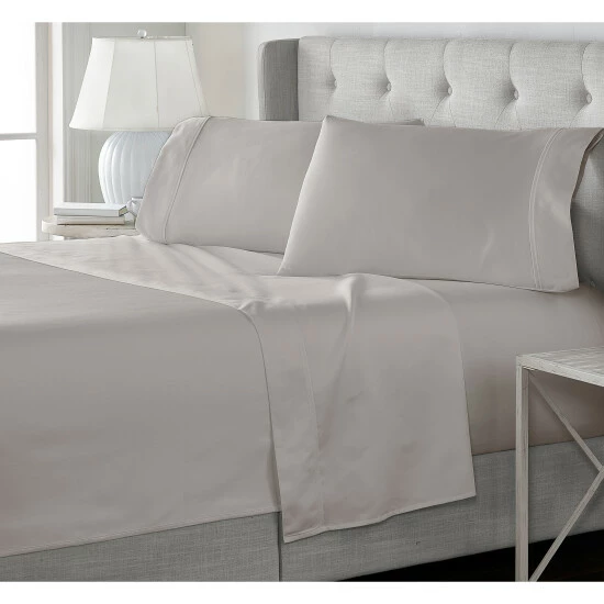 Budget π Five Queens Court Royal Fit 1000 TC Egyptian Cotton Sheet Set Silver βοΈ 4 Budget π Five Queens Court Royal Fit 1000 TC Egyptian Cotton Sheet Set Silver βοΈ - Image 4