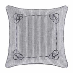 Best deal π Five Queens Court Simona 18 Inch Square Decorative Throw Pillow π