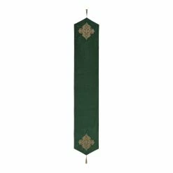 Flash Sale 💯 Five Queens Court Nicholas 🎅 Christmas Table Runner Crimson 🛒 -Five Queens Court Shop unnamed file 487