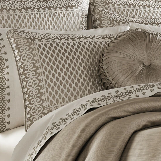 Discount π Five Queens Court Beaumont Champagne 4-piece Comforter Set π 3 Discount π Five Queens Court Beaumont Champagne 4-piece Comforter Set π - Image 3