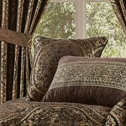 Alternative view of Outlet 🎉 Five Queens Court Jeremy 18" Square Decorative Throw Pillow 😍