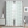 Budget 🤩 Five Queens Court Diamante Embroidered Grommet Window Semi-Sheer Panel 😍