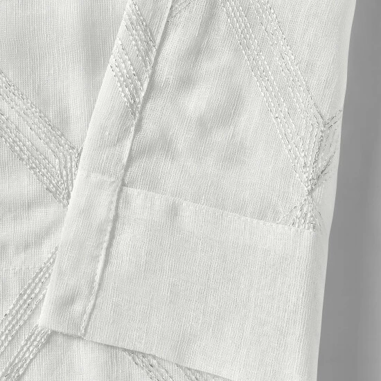 Budget π€© Five Queens Court Diamante Embroidered Grommet Window Semi-Sheer Panel π 5 Budget π€© Five Queens Court Diamante Embroidered Grommet Window Semi-Sheer Panel π - Image 5