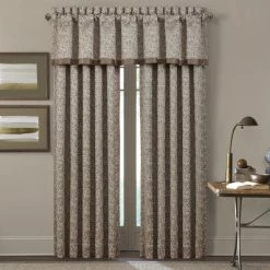 Alternative view of Wholesale 🧨 Five Queens Court Calgary Window Straight Valance ✨
