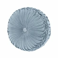 Cheapest β Five Queens Court Button-Tufted Round Decorative Throw Pillow Collection Sand π