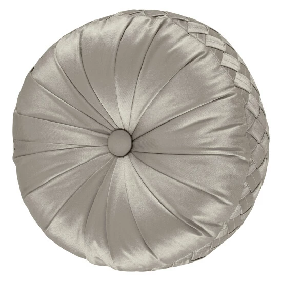 Cheap π Five Queens Court Saranda Button-tufted Round Decorative Throw Pillow Silver π― 8 Cheap π Five Queens Court Saranda Button-tufted Round Decorative Throw Pillow Silver π― - Image 8