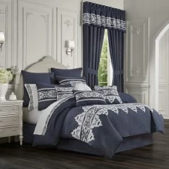 Promo π― Five Queens Court Shelburne 4 Piece Comforter Set π