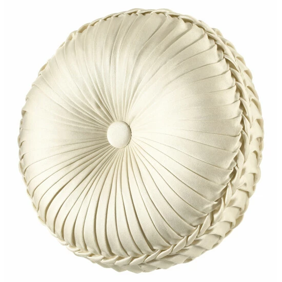 Cheapest β Five Queens Court Button-Tufted Round Decorative Throw Pillow Collection Sand π 5 Cheapest β Five Queens Court Button-Tufted Round Decorative Throw Pillow Collection Sand π - Image 5