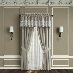 Alternative view of Buy 👍 Five Queens Court Othello 84" Window Panel Pair 😍