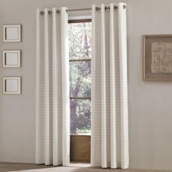 Coupon π Five Queens Court Ellie Grommet Top Single Curtain Panel π
