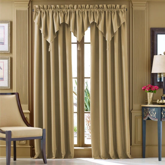 Outlet ✨ Five Queens Court Jackson Herringbone Window Drapery With Rod Pocket Natural ✔️ 5 Outlet ✨ Five Queens Court Jackson Herringbone Window Drapery With Rod Pocket Natural ✔️ - Image 5