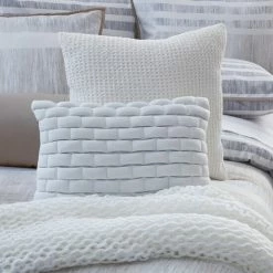 Alternative view of Buy ⭐ Five Queens Court Hayden Boudoir Decorative Throw Pillow Blue 👏