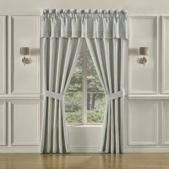Alternative view of Discount 💯 Five Queens Court Nouveau 84" Window Panel Pair 🎉