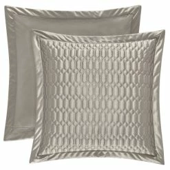 Best Pirce π Five Queens Court Saranda Quilted Euro Sham Natural π