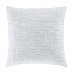 Best Pirce π Five Queens Court Sheldon White 20 Inch Square Decorative Throw Pillow π