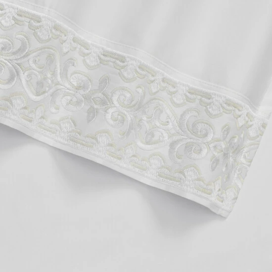 Cheap π Five Queens Court Makayla Embroidered Sheet Set White π 7 Cheap π Five Queens Court Makayla Embroidered Sheet Set White π - Image 7