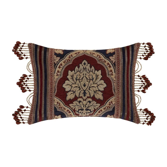 New ⌛ Five Queens Court Middleton Boudoir Decorative Throw Pillow ✨ 1 New ⌛ Five Queens Court Middleton Boudoir Decorative Throw Pillow ✨