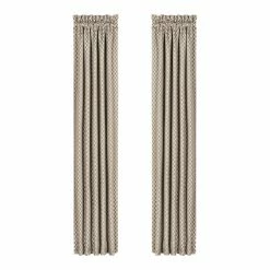 Alternative view of Outlet 😍 Five Queens Court Beaumont Woven Jacquard Window Panel Pair 😍