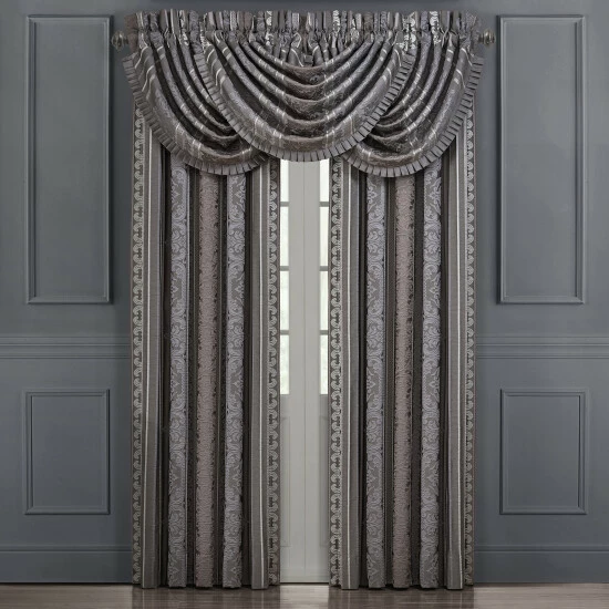 Cheapest β¨ Five Queens Court Mackay Lined Woven Jacquard Curtain Panel Pair With Tiebacks White π 4 Cheapest β¨ Five Queens Court Mackay Lined Woven Jacquard Curtain Panel Pair With Tiebacks White π - Image 4