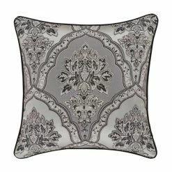 Discount π Five Queens Court Silverstone 20 Inch Square Decorative Throw Pillow π€©