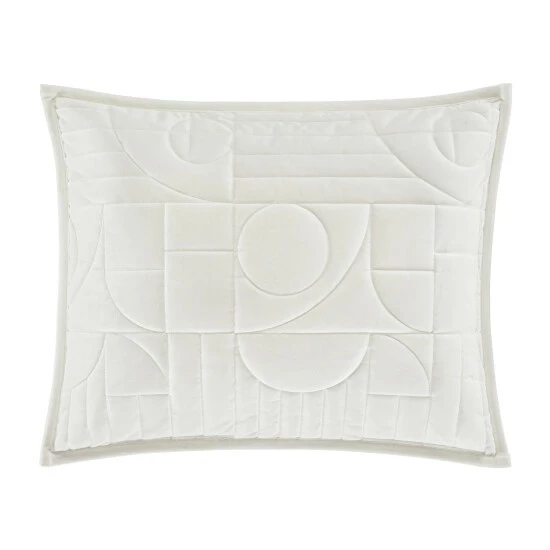 Cheapest ✨ Five Queens Court Bradley Pillow Sham Grey ✔️ 1 Cheapest ✨ Five Queens Court Bradley Pillow Sham Grey ✔️