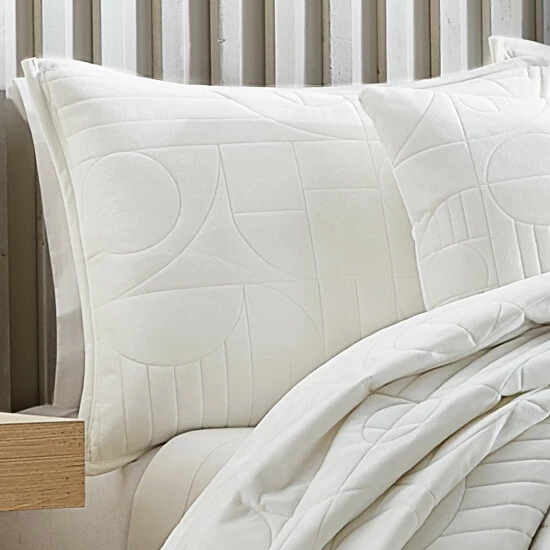 Cheapest ✨ Five Queens Court Bradley Pillow Sham Grey ✔️ 5 Cheapest ✨ Five Queens Court Bradley Pillow Sham Grey ✔️ - Image 5
