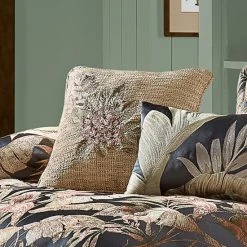 Alternative view of Wholesale 👍 Five Queens Court Martina 18 Inch Square Embellished Decorative Throw Pillow 🔥