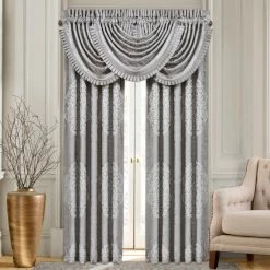 Flash Sale π Five Queens Court Lambert Silver Window Panel Pair β€οΈ