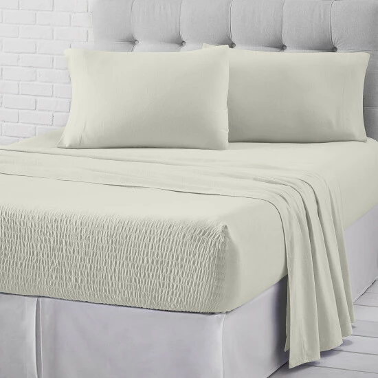 Best deal π Five Queens Court Royal Fit Jersey Cotton Sheet Set Silver π 1 Best deal π Five Queens Court Royal Fit Jersey Cotton Sheet Set Silver π
